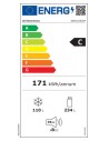 Combi Libre Instalación - LG GBV3100CEP, No Frost, Acero Negro Grafito, 1.86m C