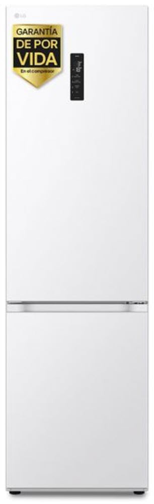 Combi Libre Instalación - LG GBV7270ESW, Blanco, 2.03 m, Botellero