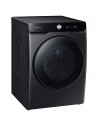 Lavadora Libre Instalación - SAMSUNG WF20DG8650BVU3, Negro, 20 kg, Eficiencia A