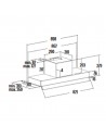 Campana Grupo Filtrante - Cata ARMONIA 90 X/B, 90 cm, 70 dB, Inox