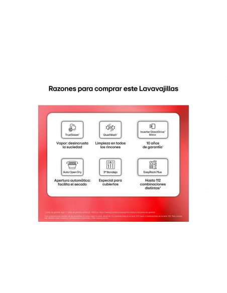 Lavavajillas Libre Instalación - LG...