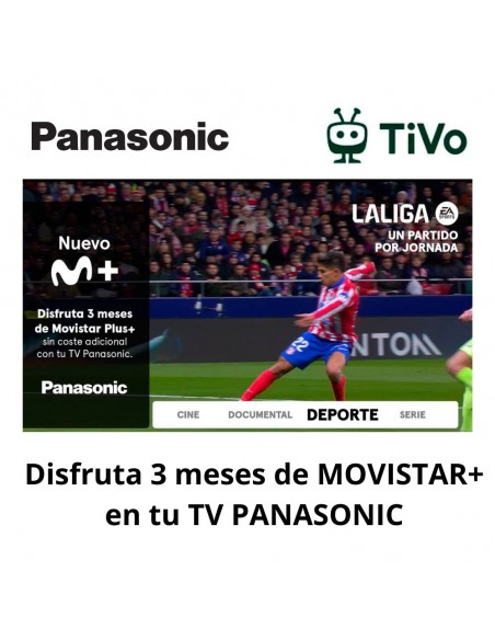 Panasonic TV TiVo – 3 meses gratis de...