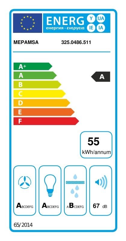 Etiqueta de Eficiencia Energética - 3250486511