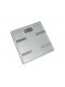 Báscula de Baño - ROWENTA BR6010 Bodymaster, LCD, Plata