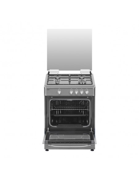 Cocina de Gas - SVAN SKG4600X, Inox,...