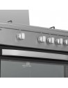 Cocina de Gas - SVAN SKG4600X, Inox, 4 Fuegos, 60 cm