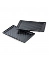 Sandwichera - Ufesa SW7950 Cook&Fun, 3 en 1, 900W, Plata