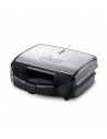 Sandwichera - Ufesa SW7950 Cook&Fun, 3 en 1, 900W, Plata