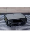 Sandwichera - Ufesa SW7950 Cook&Fun, 3 en 1, 900W, Plata