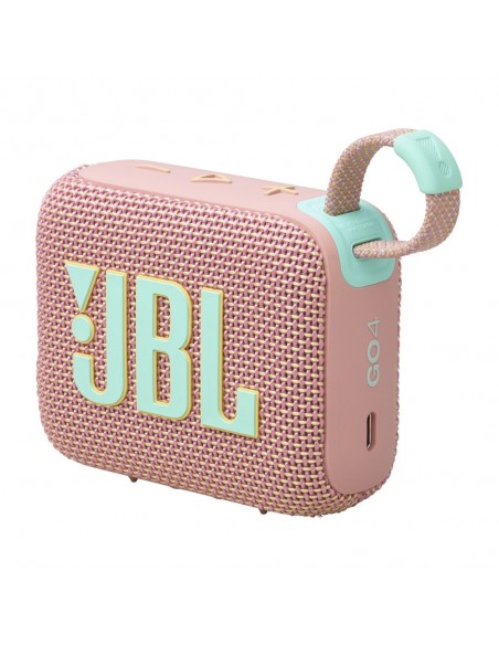 Altavoz Portátil - JBL GO 4, Rosa,...
