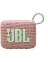 Altavoz Portátil - JBL GO 4, Rosa, IP67, Batería 850 mAh