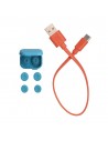 Auriculares Inalámbricos - JBL TUNE FLEX 2, Turquesa, Batería 545 mAh, IP54