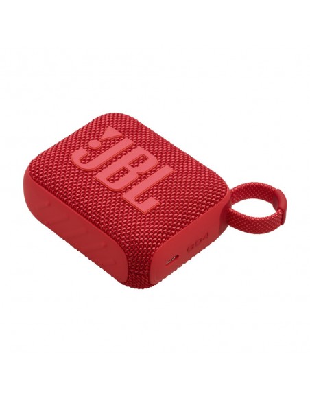 Altavoz Portátil - JBL GO 4, Rojo,...