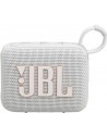 Altavoz Portátil - JBL GO4, Blanco, Bluetooth, 850 m Ah, IP67
