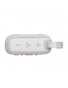 Altavoz Portátil - JBL GO4, Blanco, Bluetooth, 850 m Ah, IP67