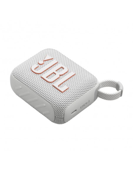 Altavoz Portátil - JBL GO4, Blanco,...