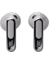 Auriculares Inalámbricos - JBL LIVE FLEX 3, Plata, USB-C, Estuche 690 mAh