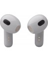 Auriculares Inalámbricos - JBL LIVE FLEX 3, Plata, USB-C, Estuche 690 mAh