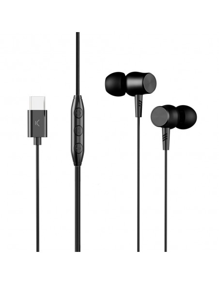 Auriculares con Cable - KSIX BAU01N,...
