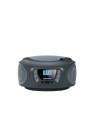 Radio CD Portátil - FONESTAR Boom ONE-G, Gris, CD, FM, 4W