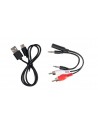 Transmisor Receptor - FONESTAR BT-Converter, Negro, Bluetooth, 280 mAh