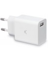 Cargador Red Eléctrica - KSIX BXCD2AB, Blanco,12W