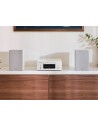 Mini Cadena - DENON CEOL N12DAB, Blanco, 2X65W