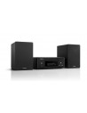 Minicadena - DENON Ceol N12DAB, Negro, Altavoces 2X65 W