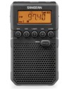 Radio Despertador - SANGEAN DT-800, Negro, LCD