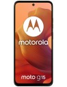 Smartphone - MOTOROLA Moto G15, 4G, Naranja, RAM 8 GB, Almacenamiento 128 GB, 6.7"