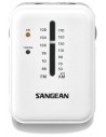 Radio Portátil - SANGEAN SR-32, Blanco, AM, FM