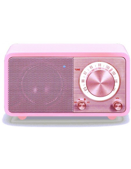 Radio Portátil - SANGEAN WR-7, Rosa,...