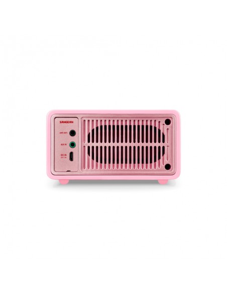 Radio Portátil - SANGEAN WR-7, Rosa,...