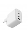 Cargador Red - KSIX BCD65GANACCB, Blanco, 65W, USB-C