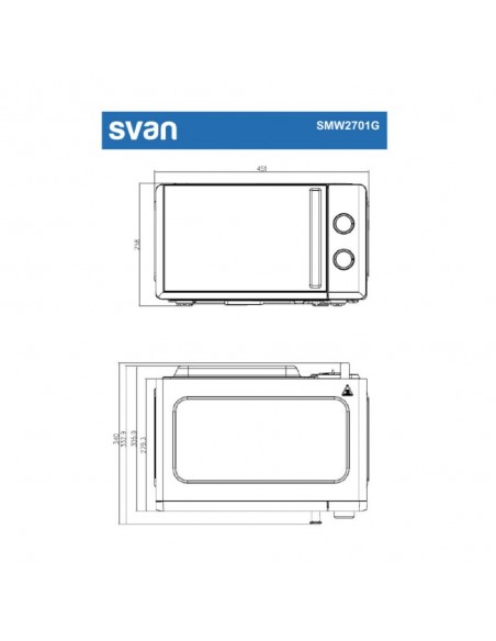 Microondas Libre Instalación - SVAN...