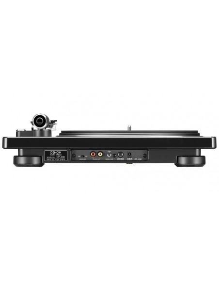 Tocadiscos - DENON DP-400, Negro, 78...