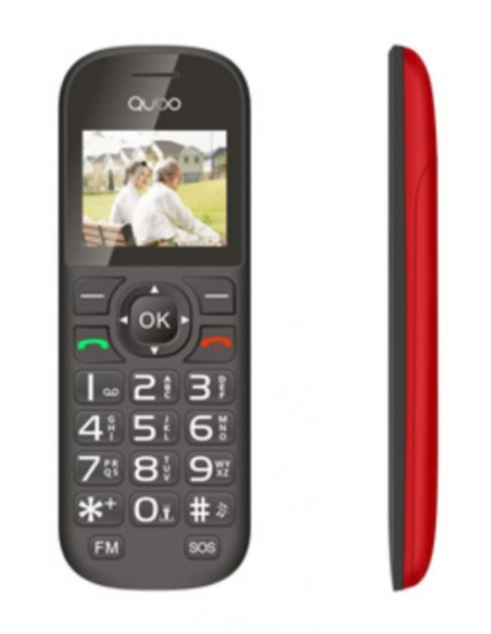 Teléfono Móvil - QUBO SENIOR D-1803,...