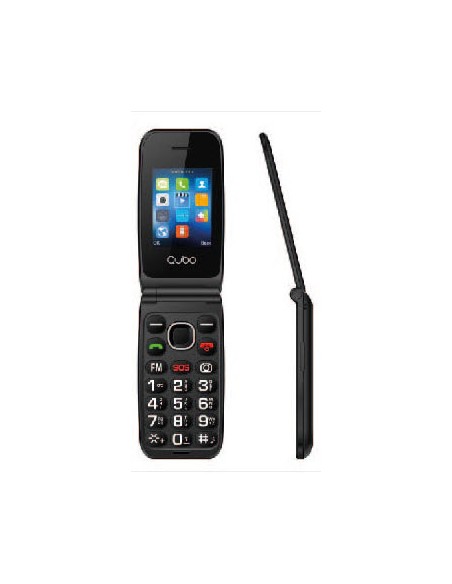 Teléfono Móvil - QUBO NEO2NW, Negro,...