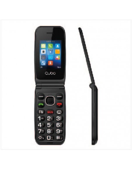 Teléfono Móvil - QUBO NEO2NW, Negro,...