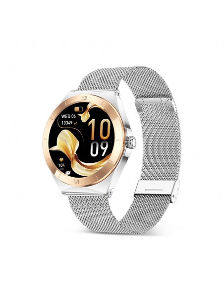 Smartwatch - KSIX LYA, Rosa 1.19", 2...
