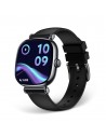 Smartwatch - KSIX IRIA, Negro, 1.7", 2 Correas Metal, IP68, AMOLED