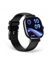 Smartwatch - KSIX IRIA, Negro, 1.7", 2 Correas Metal, IP68, AMOLED