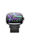 Smartwatch - KSIX IRIA, Negro, 1.7", 2 Correas Metal, IP68, AMOLED