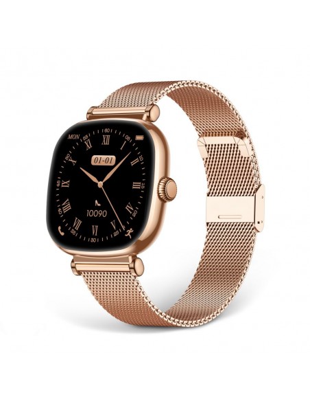 Smartwatch - KSIX IRIA, Rosa, 1.7", 2...
