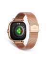 Smartwatch - KSIX IRIA, Rosa, 1.7", 2 Correas Metal, IP67, Bluetooth