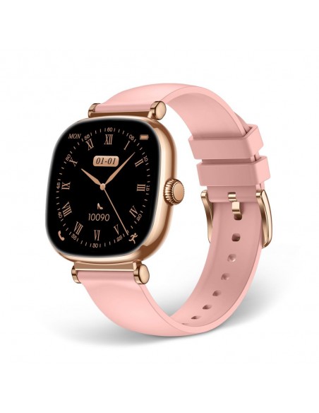 Smartwatch - KSIX IRIA, Rosa, 1.7", 2...