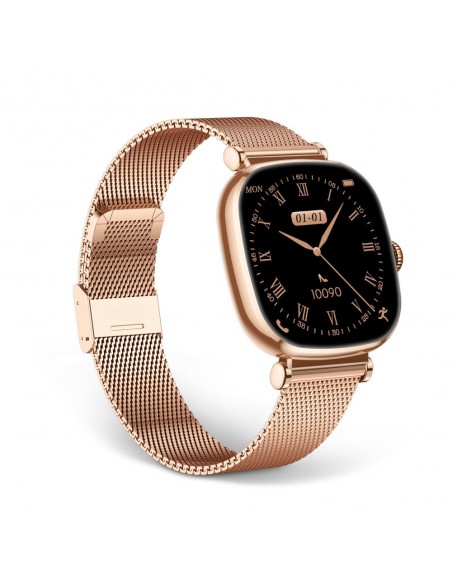 Smartwatch - KSIX IRIA, Rosa, 1.7", 2...