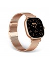 Smartwatch - KSIX IRIA, Rosa, 1.7", 2 Correas Metal, IP67, Bluetooth