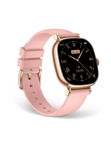 Smartwatch - KSIX IRIA, Rosa, 1.7", 2...