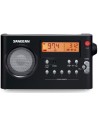 Radio Despertador Portátil - SANGEAN PR-D7, Negro